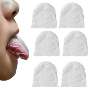 10pcs Disposable Tongue Covers Protectors Block Bitter Taste Avoidance Film Kit - Picture 1 of 10