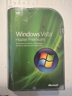 Microsoft Windows Vista Home Premium Full w/SP1 MS WIN 32 Bit DVD =opened= - Image 1 of 3