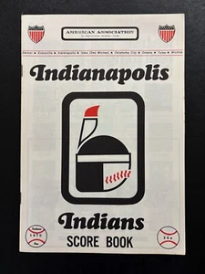 Libro de marcadores de los Indianápolis Indians 1970 programa de béisbol ligas menores Rojos granja - Imagen 1 de 1