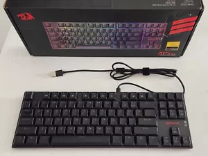 black Redragon K607 low profile mechanical keyboard (blue switches) - Picture 1 of 7