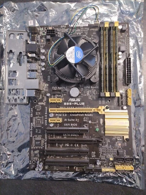 Asus B85-Plus mit i5 4670K und 8 GB DDR3 RAM Bundle - Bild 1 von 2