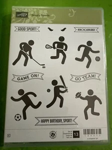 Stampin' Up! Juego de sellos Simply Sports - Imagen 1 de 3