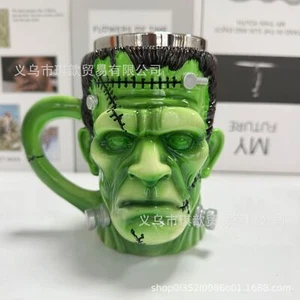 Cosplay The Bride of Frankenstein Mug Resin Tea Coffee Cup Halloween Xmas Gifts - Picture 1 of 6