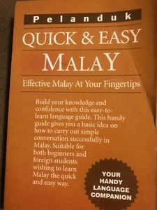 Quick and Easy Effective Malay at Fingertips Pocket Size Handy Companion Book - Picture 1 of 2