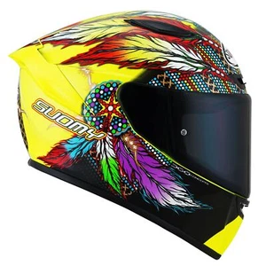 Suomy Track-1 Helmet - Chieftain Multi Yellow - Medium - Picture 1 of 9