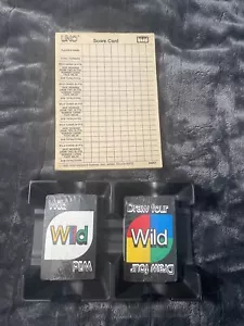 Uno Vintage 1983 International Games Card Game Score Cards No Instructions Used - Picture 1 of 3