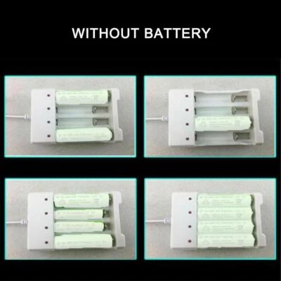 Generic 4 Slot Battery Chargers AA/AAA Rechargeable Ni-MH F5X2 S Batteries 💯EN - Image 1 of 4