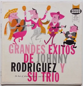 JOHNNY RODRIGUEZ Y SU TRIO - grandes exitos LP - Imagen 1 de 1