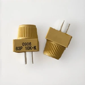 Trimmer Potentiometer Vishay 63P 10kΩ 10%, 3 Pin, Linear, Radverstellung - Bild 1 von 4
