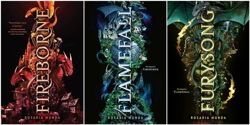 The Aurelian Cycle Series 3 Books Set - Fireborne Flamefall Furysong by ...