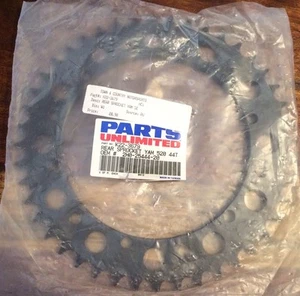 NOS  PARTS UNLIMITED REAR SPROCKET 44T STEEL YAMAHA RAPTOR K22-3679 2H0-25444-20 - Picture 1 of 3