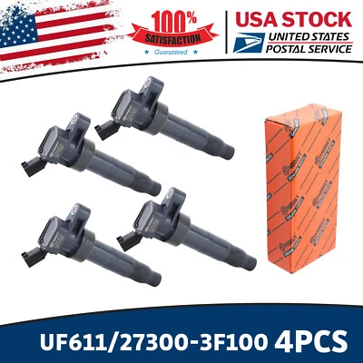 UF611 Ignition Coils For Hyundai Tucson 2.0L l4 2011-2013 27300-3F100 Premium - Image 1 of 4