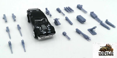 Gaslands Autokill Resin Weapons Pack Set Wargaming Guns 20mm Hot Wheels Matchbox