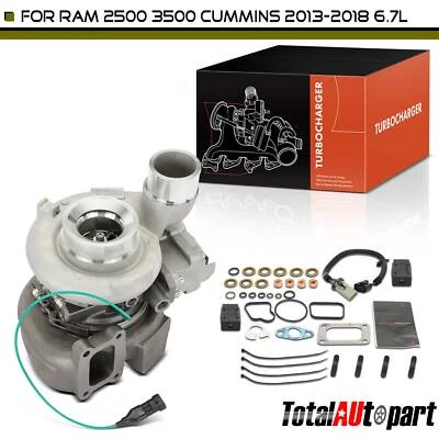 Turbocompresor con actuador para Ram 2500 3500 2013-2018 L6 6,7 L HE300VG Foto 1 de 4