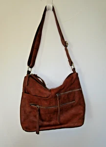 Tolle American Leather Works braune Leder Schultertasche Umhängetasche Handtasche - Bild 1 von 7