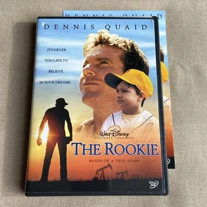 Walt Disney: The Rookie (DVD 2002 + Guide) Baseball True Story Dennis Quaid MLB - Picture 1 of 9