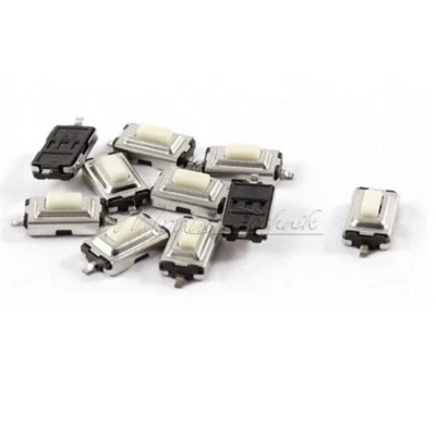 MARKENLOS 50Stks 3X6X2.5mm Tactile Push Button Switch Tact Switch Micro Switch 2Pin SMD
