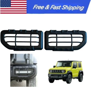 Pair ABS Black Tail Light Trim Guard Frame Cover For Suzuki Jimny 2019-24 NEW -s - Bild 1 von 4