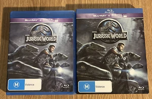 Jurassic World (Blu-ray, 2015) Chris Pratt Laura Dern Jeff Goldblum Sam Neil - Picture 1 of 4