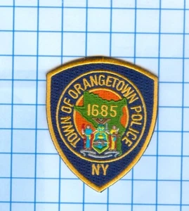 Police Patch - New York - Town of Orangetown 1685 2 1/2" - Picture 1 of 1