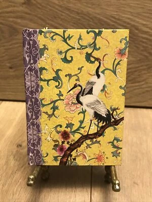 Vintage HERON AND FLORAL - TINA HIGGINS 2002 Tri coastal design Journal - Image 1 of 4