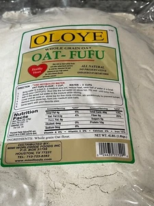 Oat Fufu 4lb - Picture 1 of 3