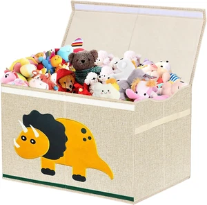Large Kids Toy Storage Box for Boys,Girls,Foldable Toy Chest Organizer Container - Picture 1 of 12
