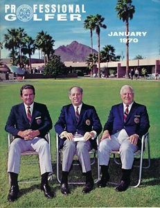 1970 JANUARY Professional Golfer magazine golf VG - Picture 1 of 1