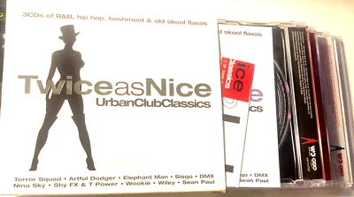 Twice as Nice Urban Club Classics 3x CD Terror Squad Artful Dodger Elephant Man - Image 1 of 2