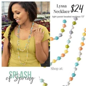 Collana Plunder Design "Lyssa"! - Perline colorate a molla! - Foto 1 di 2