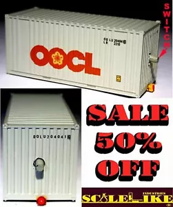 CONTENITORE OOCL WALTHERS 20' CON STROBO SCALELIKE E.O.D NUOVO IN CONFEZIONE - Foto 1 di 1