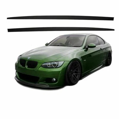 JOM 2 lame extensions sous bas de caisse M performance BMW série 3 E92 e93 PACK M
