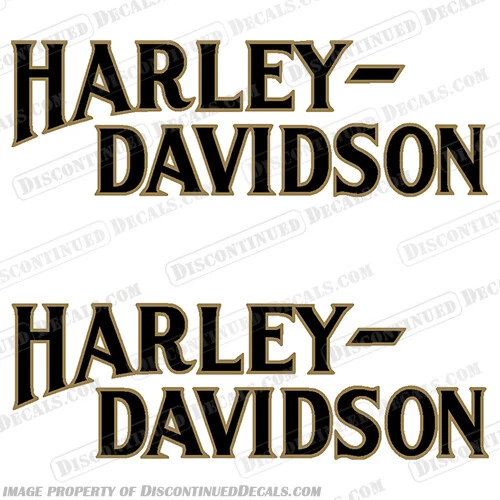 Calcomanías para tanque de combustible Harley-Davidson motocicleta - estilo 14 FXEF bajo FXS 6,75" Foto 1 de 1