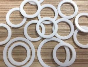 Lavadoras personalizadas de PTFE/teflón 0,25 mm de thk varios tamaños disponibles para 50 mm - Imagen 1 de 2