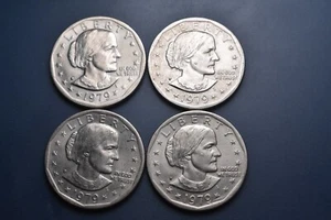 1979 P "Wide RIM / Near Date variety" Susan B Anthony Dollar **Free Shipping** - Picture 1 of 4