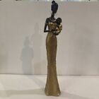 Beautiful African Table Accent Figure.  18” Tall