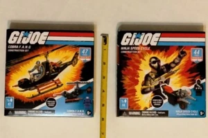 Juego de construcción GI Joe LOTE DE 2 - Colmillo Cobra 47 piezas & Ninja Speed Cycle 44 piezas - Imagen 1 de 2