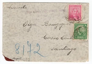 CHILE 1937 Puerto Montt Magallanes Sikorsky - Bild 1 von 2