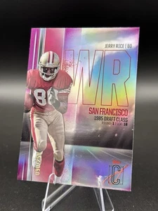 2024 Topps Signature Class Jerry Rice BCV-53 Silver Holo #’d /250 - Foto 1 di 2