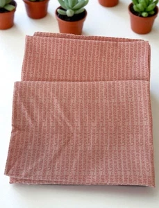 Y2K Mary-Kate und Ashley Kissenbezug Paar 2 Stück Rosa Baumwollmischung Logo - Bild 1 von 8