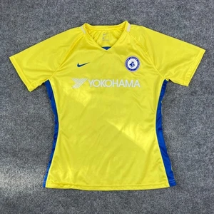 Camiseta de fútbol Nike para mujer grande amarilla Chelsea FC Yokohama manga corta  - Imagen 1 de 9
