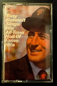 Tony Bennett Sings His All-Time Hall Of Fame Hits Cassette Tape Pop Jazz TESTED - Picture 1 of 2