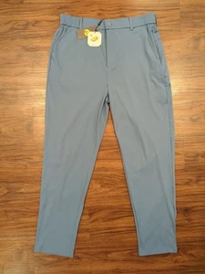 NUEVO Pantalones de chándal de golf Pinspark para hombre talla L grandes azul marino real elásticos secos - Imagen 1 de 6