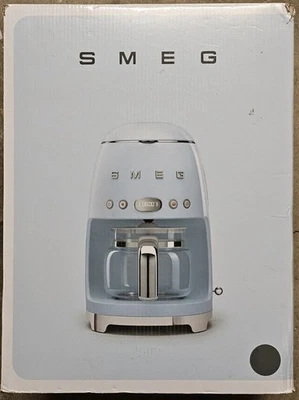 SMEG DCF02 Drip 10-Cup Coffee Maker - Gray - Image 1 of 4