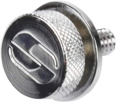 Tornillo perno perilla de montaje asiento trasero plateado 1/4"-20 Saddlemen Foto 1 de 4