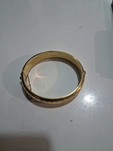 Vintage Armreif 9 kt Metallkern - Bild 1 von 7