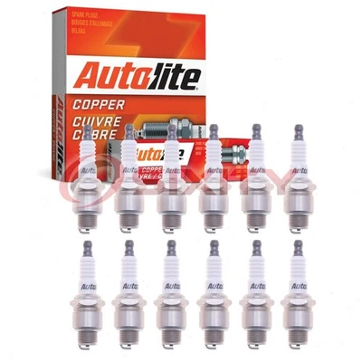 12 bujías Autolite núcleo de cobre para Lincoln serie 66H 1946 encendido xs Foto 1 de 4