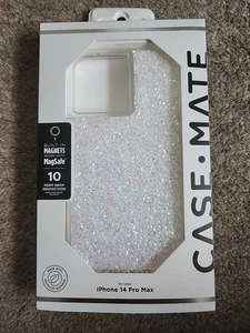 Case-Mate Twinkle Diamond Pink with MagSafe Case - iPhone 14 Pro Max - Picture 1 of 2