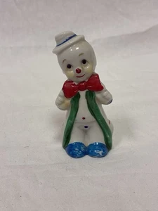 Vintage Sophia-Ann Porcelain Hand Painted Circus Clown Figurine 3.5” Collectible - Picture 1 of 8