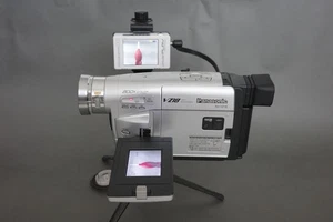 PANASONIC NV-VZ18 camcorder VHS C analogue video camera TAPE OR TAPELESS SETUP - Picture 1 of 9